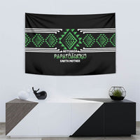 Aotearoa Atua Papatuanuku Tapestry Maori Earth Mother Taniko Motifs