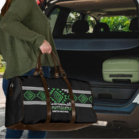 Aotearoa Atua Papatuanuku Travel Bag Maori Earth Mother Taniko Motifs