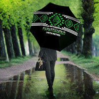 Aotearoa Atua Papatuanuku Umbrella Maori Earth Mother Taniko Motifs