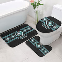 Aotearoa Atua Tangaroa Bathroom Set Maori God Of The Sea Taniko Motifs