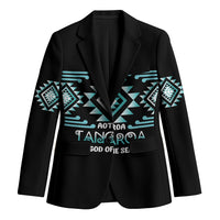 Aotearoa Atua Tangaroa Personalised Blazer Maori God Of The Sea Taniko Motifs