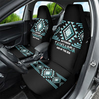 Aotearoa Atua Tangaroa Car Seat Cover Maori God Of The Sea Taniko Motifs