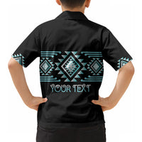Aotearoa Atua Tangaroa Personalised Hawaiian Shirt Maori God Of The Sea Taniko Motifs