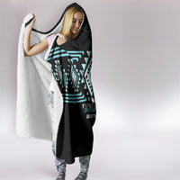 Aotearoa Atua Tangaroa Hooded Blanket Maori God Of The Sea Taniko Motifs