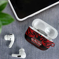 Keep Maori Wards New Zealand AirPods Case Stronger Together Aotearoa Taniko LT14 - Polynesian Pride