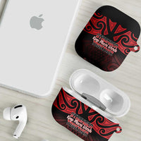 Keep Maori Wards New Zealand AirPods Case Stronger Together Aotearoa Taniko LT14 - Polynesian Pride