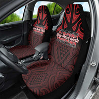 Keep Maori Wards New Zealand Car Seat Cover Stronger Together Aotearoa Taniko - Polynesian Pride