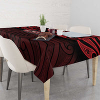 Keep Maori Wards New Zealand Tablecloth Stronger Together Aotearoa Taniko - Polynesian Pride