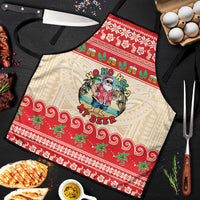Mele Kalikimaka Hawaii Apron Funny Beer-Loving Santa Hawaiian Tropical - Polynesian Pride