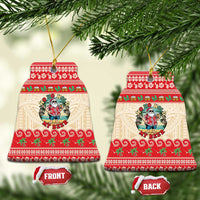 Mele Kalikimaka Hawaii Ceramic Ornament Funny Beer-Loving Santa Hawaiian Tropical - Polynesian Pride