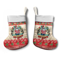 Mele Kalikimaka Hawaii Christmas Stocking Funny Beer-Loving Santa Hawaiian Tropical - Polynesian Pride
