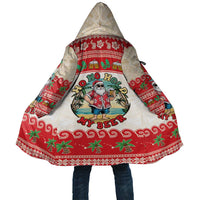 Mele Kalikimaka Hawaii Cloak Funny Beer-Loving Santa Hawaiian Tropical - Polynesian Pride