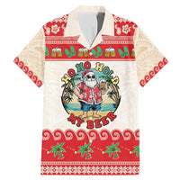 Mele Kalikimaka Hawaii Family Matching Mermaid Dress and Hawaiian Shirt Funny Beer-Loving Santa Hawaiian Tropical - Polynesian Pride