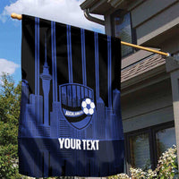 New Zealand Auckland Football Custom Garden Flag Go City of Sails Est 2025