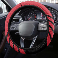 Hekari Papua New Guinea Football Steering Wheel Cover Go PNG Red Army