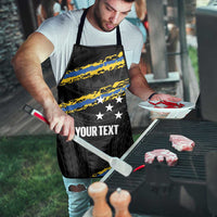 Kings Solomon Islands Football Custom Apron Come On Solomons Polynesian Grunge Style