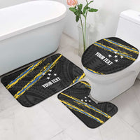 Kings Solomon Islands Football Custom Bathroom Set Come On Solomons Polynesian Grunge Style