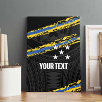 Kings Solomon Islands Football Custom Canvas Wall Art Come On Solomons Polynesian Grunge Style