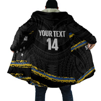 Kings Solomon Islands Football Custom Cloak Come On Solomons Polynesian Grunge Style