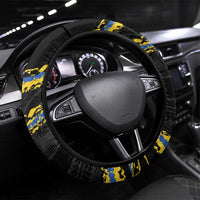 Kings Solomon Islands Football Steering Wheel Cover Come On Solomons Polynesian Grunge Style