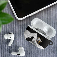 New Zealand South Island Football Custom AirPods Case Aoraki Mount Cook With Kiwi Maori Pattern