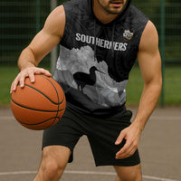 New Zealand South Island Football Custom Sleeveless Hoodie Aoraki Mount Cook With Kiwi Maori Pattern