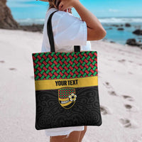 Vanuatu Football Custom Tote Bag Go Chiefs Basket-weave Pattern