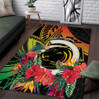 Vanuatu Boar Tusk Yumi Yumi Yumi Area Rug Independens Dei Long God Yumi Stanap