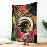 Vanuatu Boar Tusk Yumi Yumi Yumi Blanket Independens Dei Long God Yumi Stanap