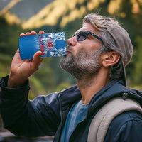 Samoa Rugby 4 in 1 Can Cooler Tumbler Toa Samoa Polynesian Pacific Blue Version