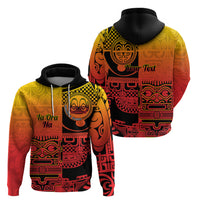 Personalised Ia Ora Na Marquesas Islands Hoodie Mata Tiki Marquesan Tattoo LT14 - Polynesian Pride