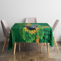 St Patrick's Day Hawaii Tablecloth Hauoli Maoli Funny Shaka Leprechaun LT14 - Polynesian Pride