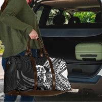 Hafa Adai Guam Discovery Day Travel Bag Chamorro Latte Stone Hand Black Version