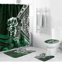 Hafa Adai Guam Discovery Day Bathroom Set Chamorro Latte Stone Hand Green Version