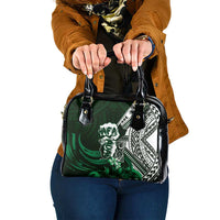 Hafa Adai Guam Discovery Day Shoulder Handbag Chamorro Latte Stone Hand Green Version