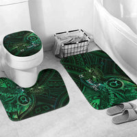 Personalised Polynesia Zodiac Taurus Bathroom Set Galaxy Polynesian Pattern Chest Tattoo Style