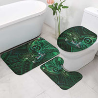 Personalised Polynesia Zodiac Taurus Bathroom Set Galaxy Polynesian Pattern Chest Tattoo Style