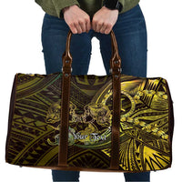 Personalised Polynesia Zodiac Gemini Travel Bag Galaxy Polynesian Pattern Chest Tattoo Style