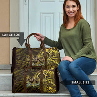 Personalised Polynesia Zodiac Gemini Travel Bag Galaxy Polynesian Pattern Chest Tattoo Style