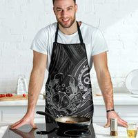 Personalised Polynesia Zodiac Cancer Apron Galaxy Polynesian Pattern Chest Tattoo Style