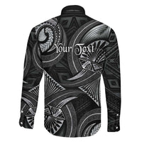 Personalised Polynesia Zodiac Cancer Family Matching Mermaid Dress and Hawaiian Shirt Galaxy Polynesian Pattern Chest Tattoo Style