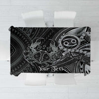 Personalised Polynesia Zodiac Cancer Tablecloth Galaxy Polynesian Pattern Chest Tattoo Style