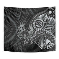 Personalised Polynesia Zodiac Cancer Tapestry Galaxy Polynesian Pattern Chest Tattoo Style LT14 - Polynesian Pride
