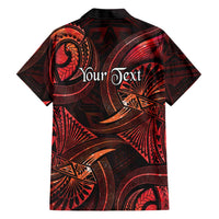 Personalised Polynesia Zodiac Scorpio Hawaiian Shirt Galaxy Polynesian Pattern Chest Tattoo Style LT14 - Polynesian Pride