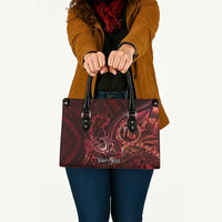 Personalised Polynesia Zodiac Scorpio Leather Bag Galaxy Polynesian Pattern Chest Tattoo Style