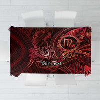 Personalised Polynesia Zodiac Scorpio Tablecloth Galaxy Polynesian Pattern Chest Tattoo Style