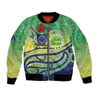 Te Maeva Nui Cook Islands Bomber Jacket 60th Independence Anniversary Proud
