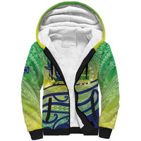 Te Maeva Nui Cook Islands Sherpa Hoodie 60th Independence Anniversary Proud