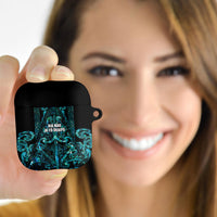 Maori Language Week AirPods Case Kia Mau Ki To Ukaipo Paua Shell Color LT14 - Polynesian Pride