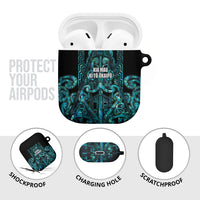 Maori Language Week AirPods Case Kia Mau Ki To Ukaipo Paua Shell Color LT14 - Polynesian Pride